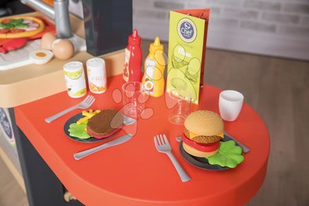 Kuchyňky pro děti sety - Set restaurace s elektronickou kuchyňkou Chef Corner Restaurant Smoby_1