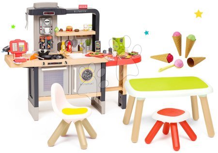 Cucine per bambini - Set ristorante con cucina elettronica Chef Corner Restaurant Smoby