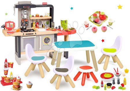 Cucine per bambini - Set ristorante con cucina elettronica Chef Corner Restaurant Smoby