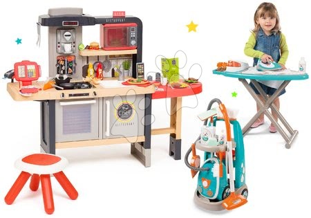 Cucine per bambini - Set ristorante con cucina elettronica Chef Corner Restaurant Smoby
