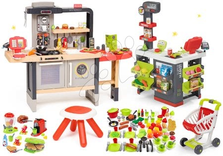 Cucine per bambini - Set ristorante con cucina elettronica Chef Corner Restaurant Smoby