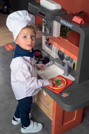 Kuchnie elektroniczne - Restauracja z elektroniczną kuchnią Kids Restaurant Smoby - 11