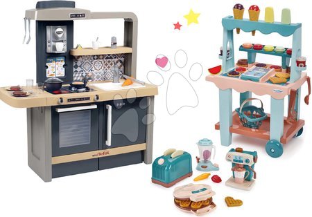 Role Play - Set kuchyňka elektronická s nastavitelnou výškou Tefal Evolutive New Kitchen Smoby