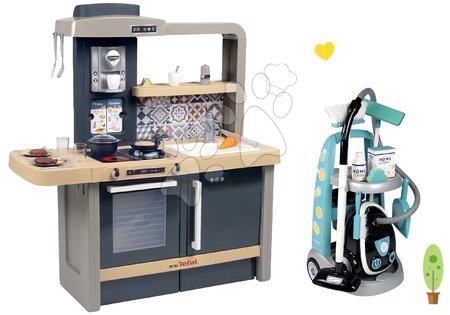 Kuchnia dla dzieci zestawy - Elektroniczny zestaw kuchenny z możliwością regulacji wysokości Tefal Evolutive New Kitchen Smoby - 19