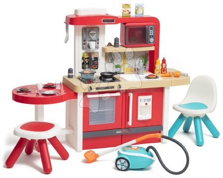 Kuchyňky pro děti sety - Kuchyňka rostoucí s tekoucí vodou Tefal Evolutive Gourment Smoby