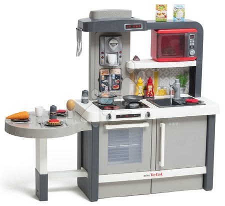 Play kitchens - Tefal Evolutive Gourment Smoby Mini Kitchen with Running Water