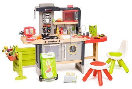 Reštaurácia sety - Reštaurácia s elektronickou kuchynkou Chef Corner Restaurant Smoby
