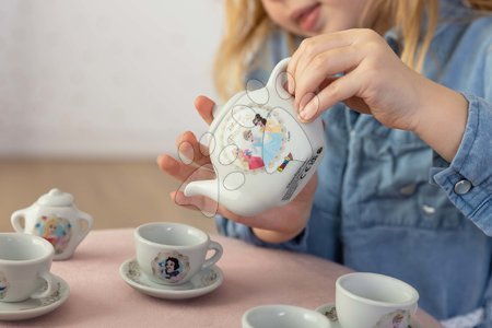 Ab 3 bis 6 Jahren - Porzellan-Teeservice Disney Princess Porcelain set Smoby  - 4