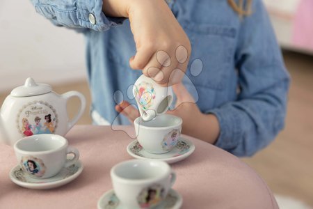 Ab 3 bis 6 Jahren - Porzellan-Teeservice Disney Princess Porcelain set Smoby  - 5