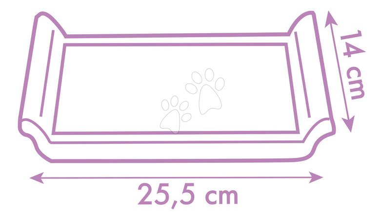Küchenzubehör und Geschirr für Kinderküchen - Teeset auf Tablett Disney Princess Tea Set Smoby - 3