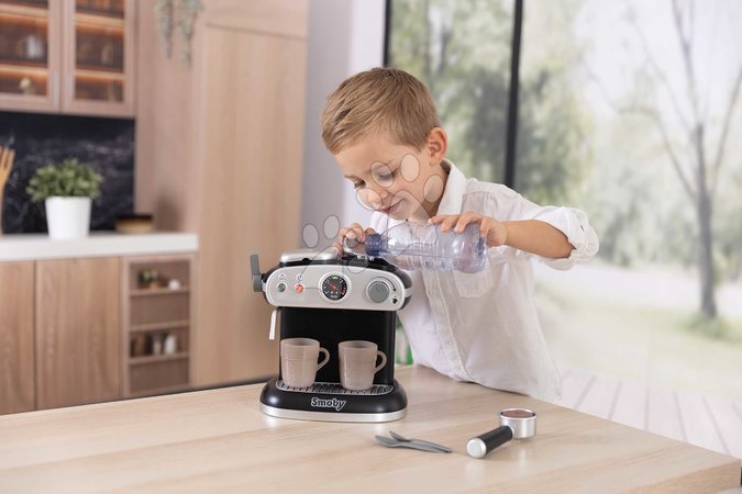 Küchengeräte für Kinderküchen - Kaffeemaschine elektronisch Espresso Kaffeemaschine Smoby - 8