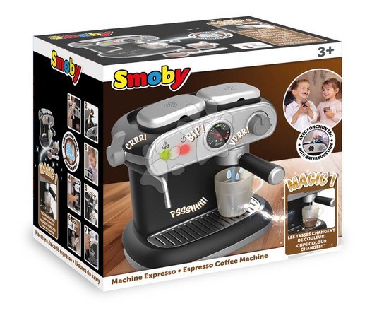 Küchengeräte für Kinderküchen - Kaffeemaschine elektronisch Espresso Kaffeemaschine Smoby - 15