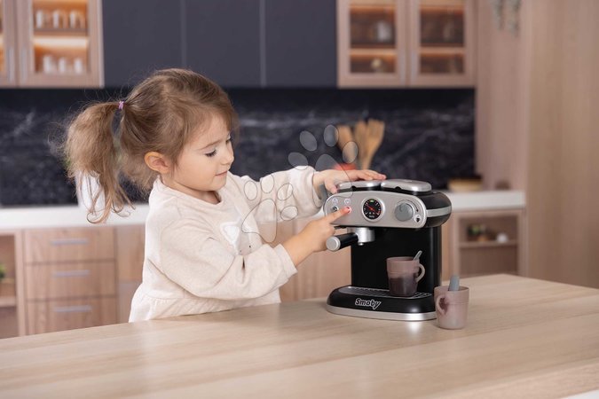 Küchengeräte für Kinderküchen - Kaffeemaschine elektronisch Espresso Kaffeemaschine Smoby - 10