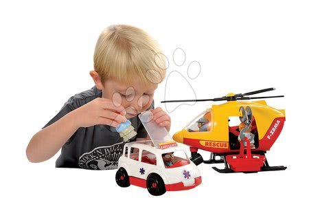 Staré položky - Abrick Helikoptéra s auty Écoiffier - 1
