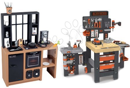Spielküchen - Set kuchynka moderná Loft Industrial Kitchen Smoby