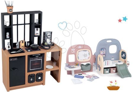 Bucătărie pentru copii seturi - Set bucătărie modernă Loft Industrial Kitchen Smoby - 40