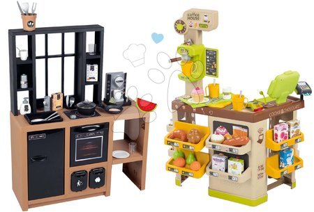Kuchnia dla dzieci zestawy - Zestaw nowoczesna kuchnia Loft Industrial Kitchen Smoby - 33