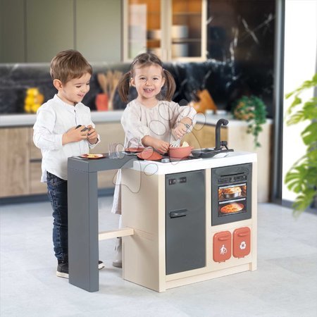 Einfache Spielküchen - Inselküche mit magischen Nudeln Kitchen Island 360° Smoby - 7