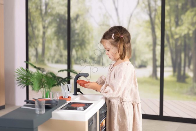 Einfache Spielküchen - Inselküche mit magischen Nudeln Kitchen Island 360° Smoby - 8