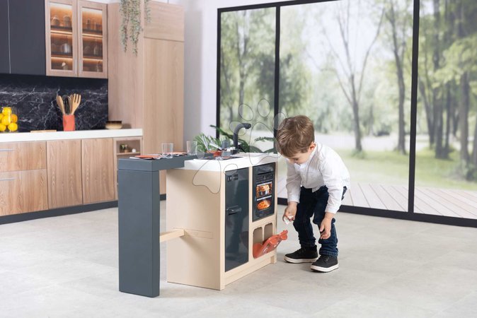 Einfache Spielküchen - Inselküche mit magischen Nudeln Kitchen Island 360° Smoby - 10