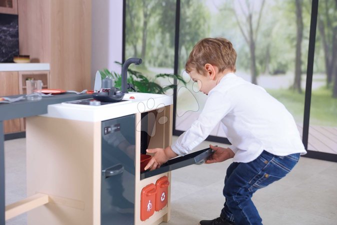Einfache Spielküchen - Inselküche mit magischen Nudeln Kitchen Island 360° Smoby - 13