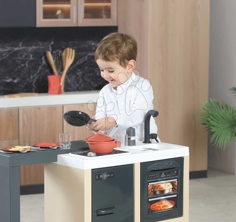 Einfache Spielküchen - Inselküche mit magischen Nudeln Kitchen Island 360° Smoby - 14