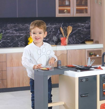 Einfache Spielküchen - Inselküche mit magischen Nudeln Kitchen Island 360° Smoby - 17