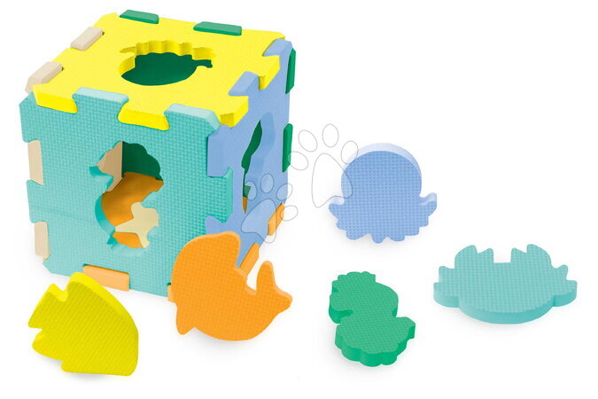 Bodenpuzzles für Babys - Schaumstoff-Puzzle Sensory Puzzle Schaumstoffmatte Infantino