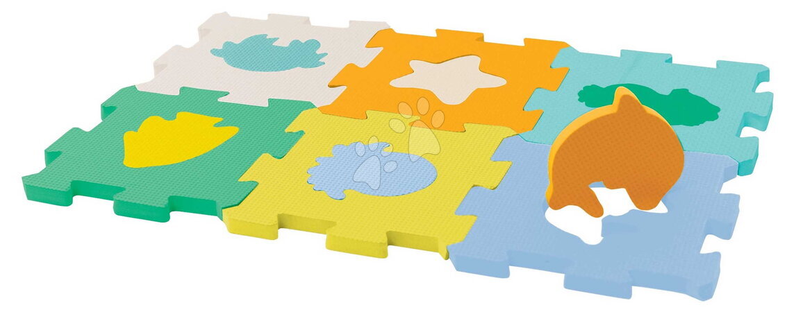 Bodenpuzzles für Babys - Schaumstoff-Puzzle Sensory Puzzle Schaumstoffmatte Infantino_1