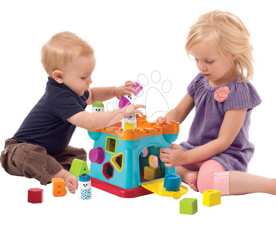 Vývoj motoriky - Hrad s vkládacími tvary Activity Shape Sorting Castle Infantino - 4