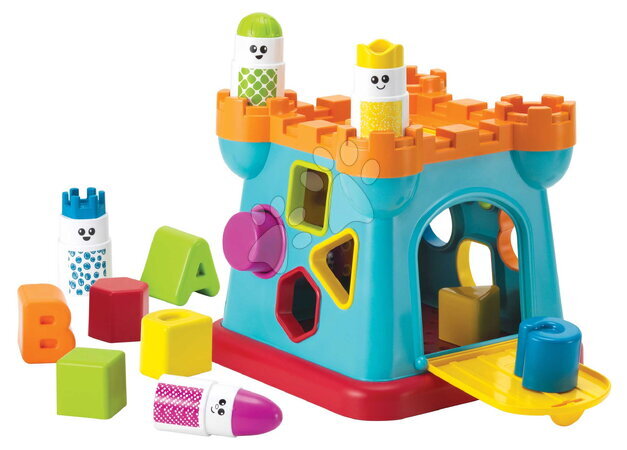 Vývoj motoriky - Hrad s vkládacími tvary Activity Shape Sorting Castle Infantino - 3