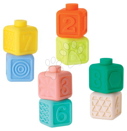 Kit de construção e blocos | Página 4 - Blocos Super Soft Squeeze & Stack Infantino