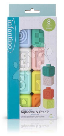 Kit de construção e blocos | Página 4 - Blocos Super Soft Squeeze & Stack Infantino_1
