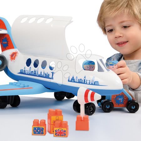 Otroške kocke - Kocke Abrick transportno letalo Écoiffier_1