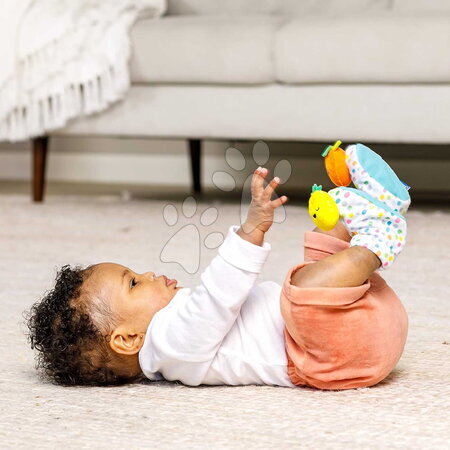 Chrastítka a kousátka - Sada chrastítek pro nejmenší Baby’s 1st Rattle Set Infantino - 5