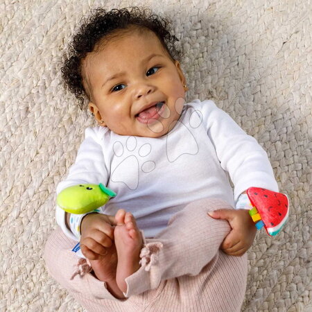 Chrastítka a kousátka - Sada chrastítek pro nejmenší Baby’s 1st Rattle Set Infantino - 6