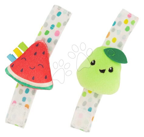 Chrastítka a kousátka - Sada chrastítek pro nejmenší Baby’s 1st Rattle Set Infantino - 3