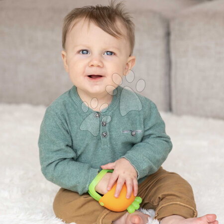 Bébijátékok | Oldal 15 - Rágóka Handy Dandy Teething Mitt Carrot Silicone Infantino _1