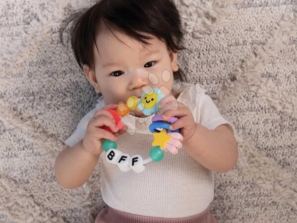 Sonagli e massaggiagengive - Silikónové hryzátko Friendship Teether BFF Silicone Infantino_1