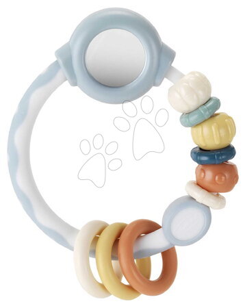 Od 0 do 3 mesiacov - Hrkálka Shake & Spin Rattling Ring Muted Color Infantino