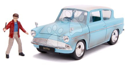 Játékok 6 - 9 éves gyerekeknek - Kisautó Ford Anglia 1959 Harry Potter figurával Jada_1