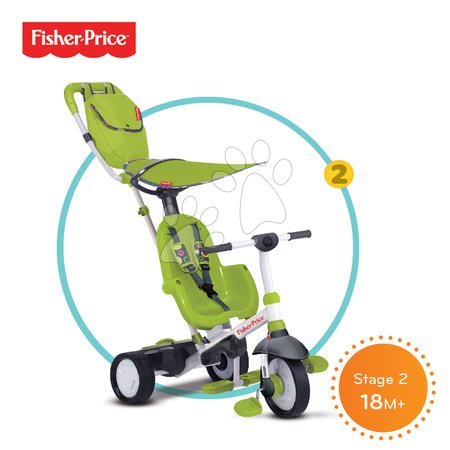 Tříkolky od 10 měsíců - Tříkolka Fisher-Price Charisma Touch Steering smarTrike - 2