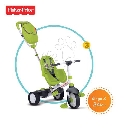 Tříkolky od 10 měsíců - Tříkolka Fisher-Price Charisma Touch Steering smarTrike - 3