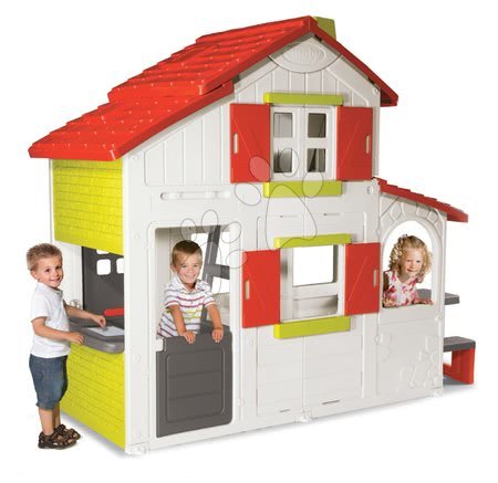 Domečky pro děti - Domeček Maison Duplex dvoupatrový Smoby - 6