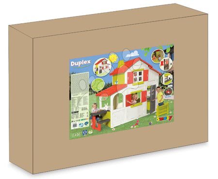 Domečky pro děti - Domeček Maison Duplex dvoupatrový Smoby - 9