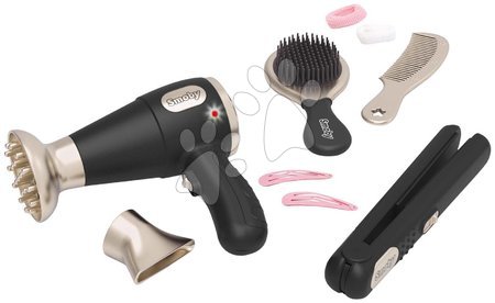 Măsuță cosmetică - Coafor cu uscător de păr electronic My Beauty Hair Set Smoby 