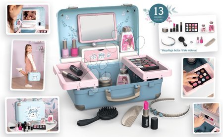 Kozmetična mizica za otroke - Komplet kozmetična mizica elektronska My Beauty Center 3in1 Smoby_1