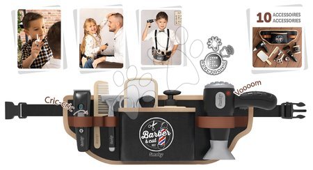 Kosmetiktisch für Kinder - Elektronischer Friseurgürtel Barber&Cut Ceinture Smoby