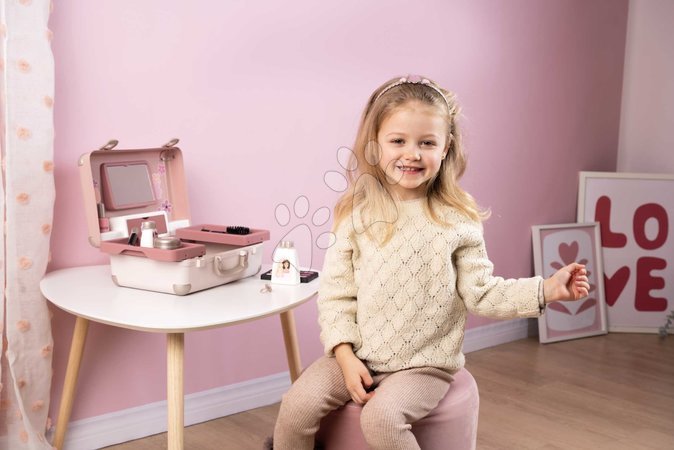 Schminktisch für Kinder - Kosmetikkoffer mit Friseurzubehör My Beauty Vanity 3-in-1 Smoby - 4