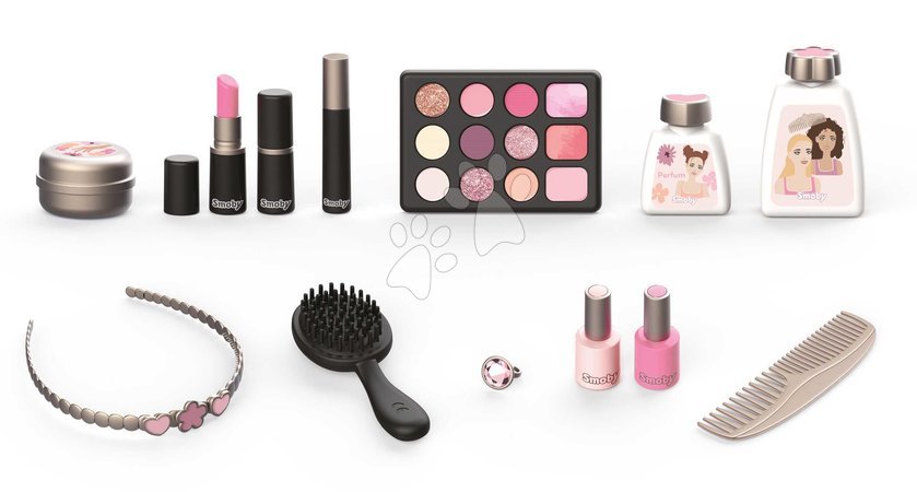 Schminktisch für Kinder - Kosmetikkoffer mit Friseurzubehör My Beauty Vanity 3-in-1 Smoby - 2